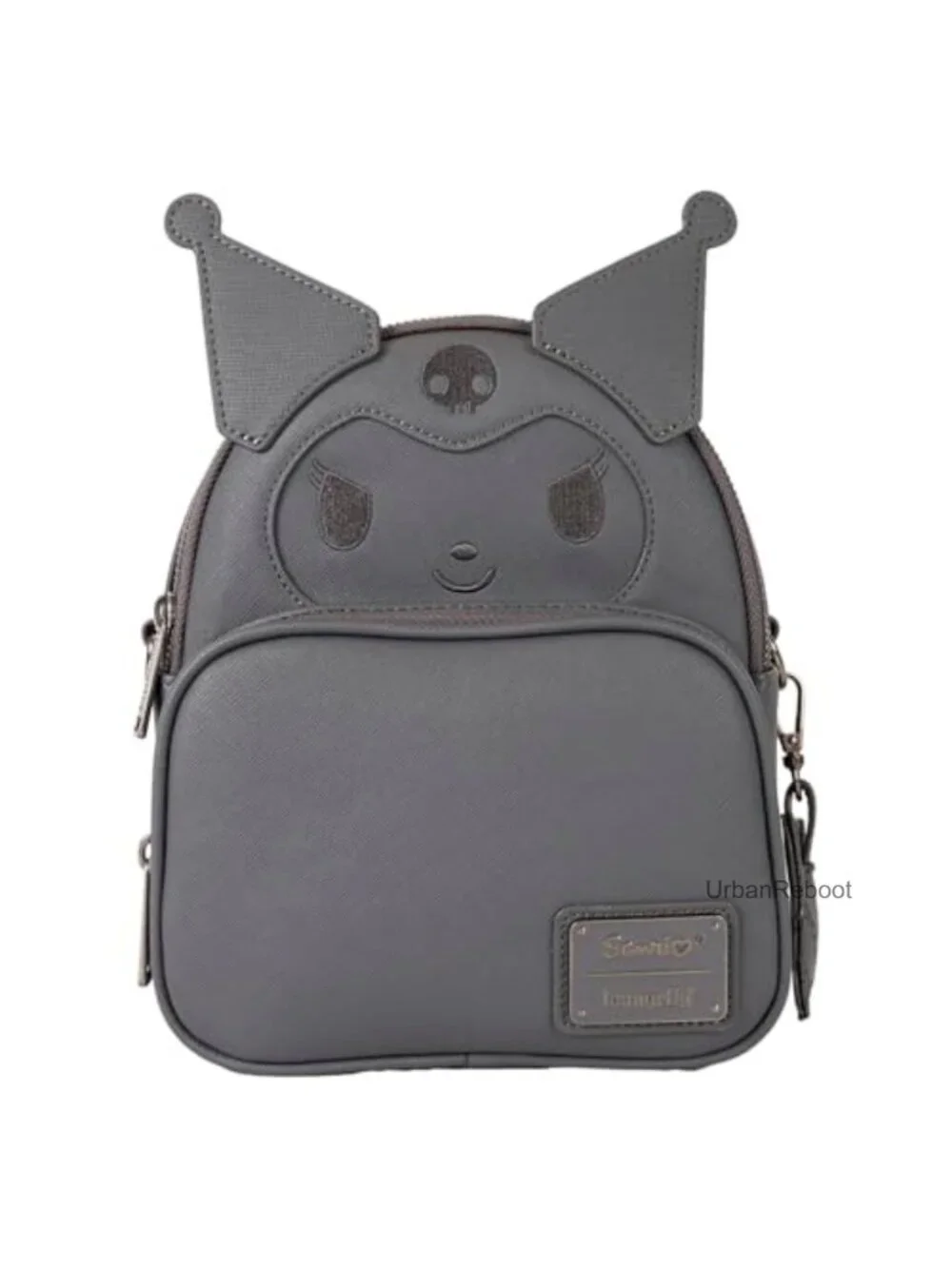 Convertible Mini Backpack Textured Faux Leather Crossbody Adjustable